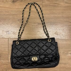 Paradox Leather Shoulder Bag